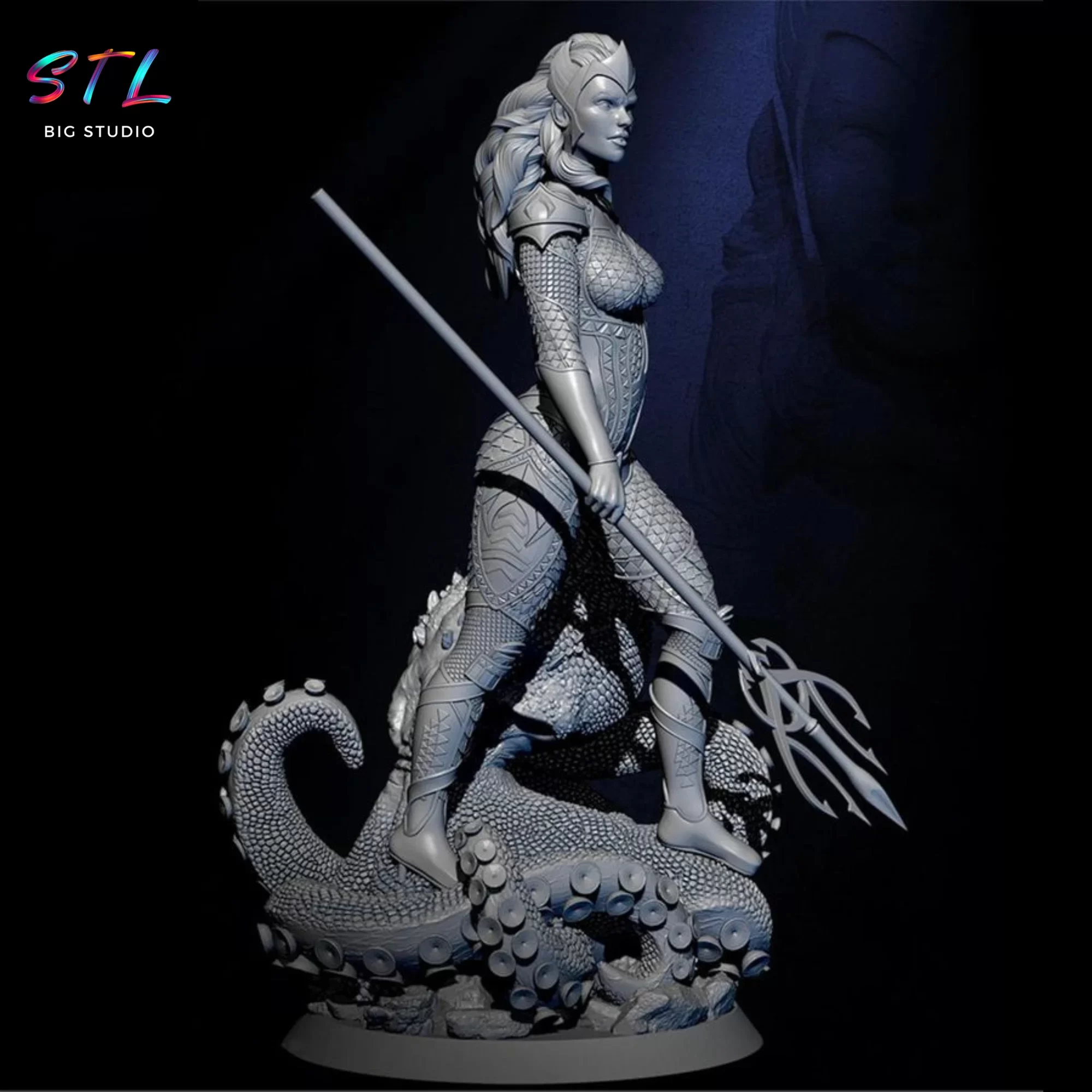 stl mera aquaman dc imprimir 3d stl mera aquaman dc imprimir 3d