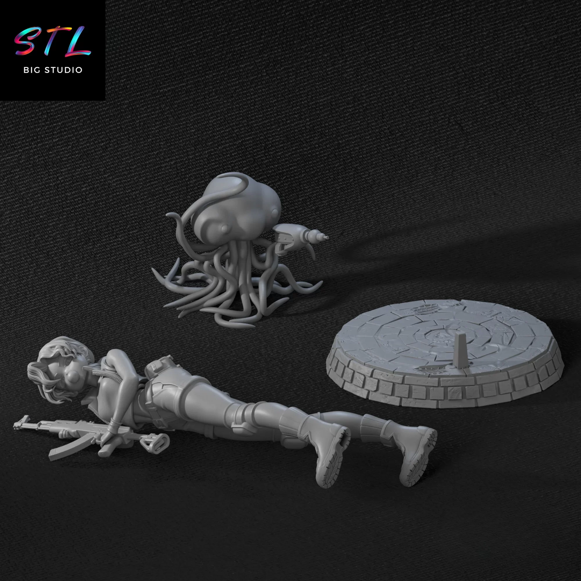 stl metal slug imprimir 3d figura eri kasamoto stl metal slug imprimir 3d figura eri kasamoto