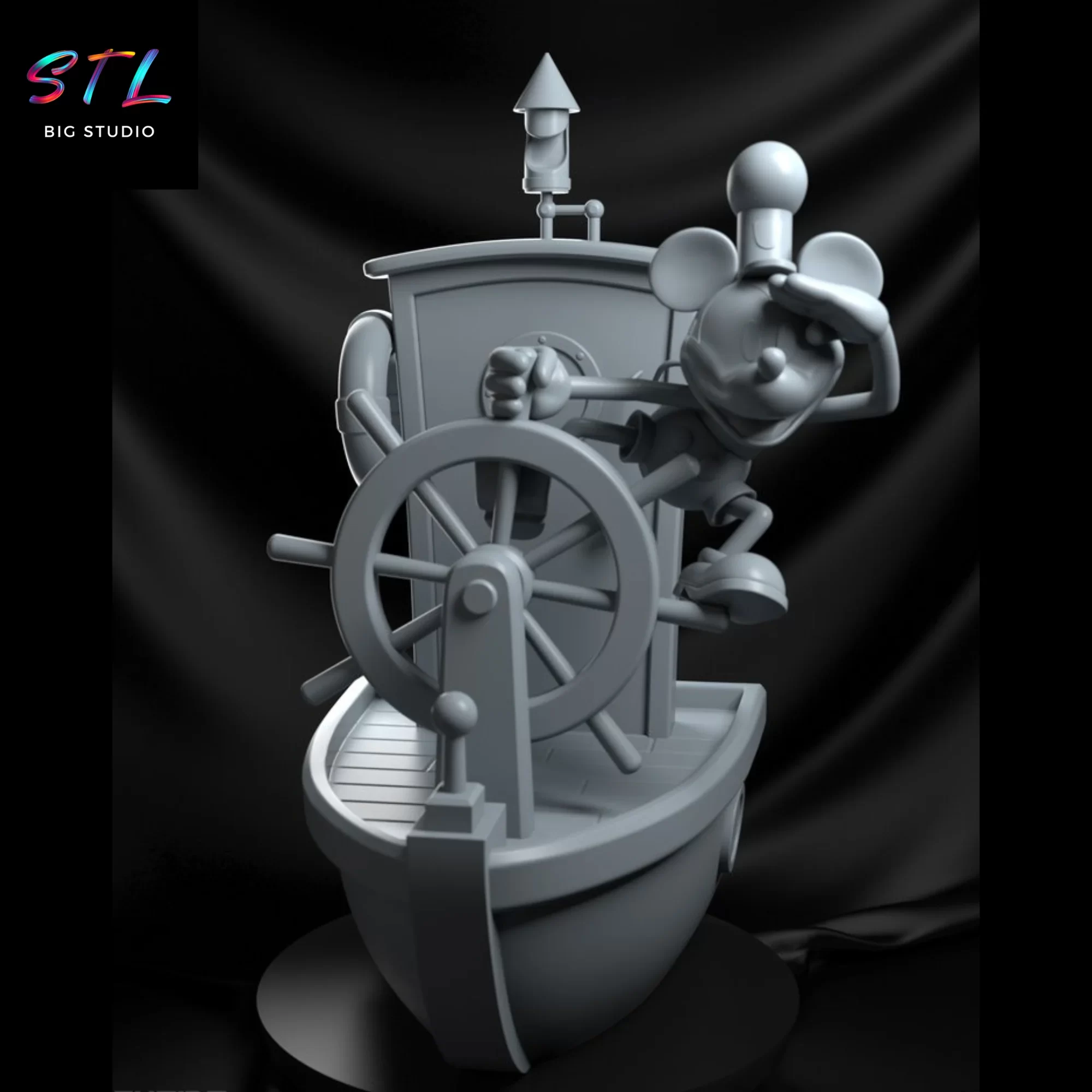 stl mickey mouse diorama disney 3d stl mickey mouse diorama disney 3d