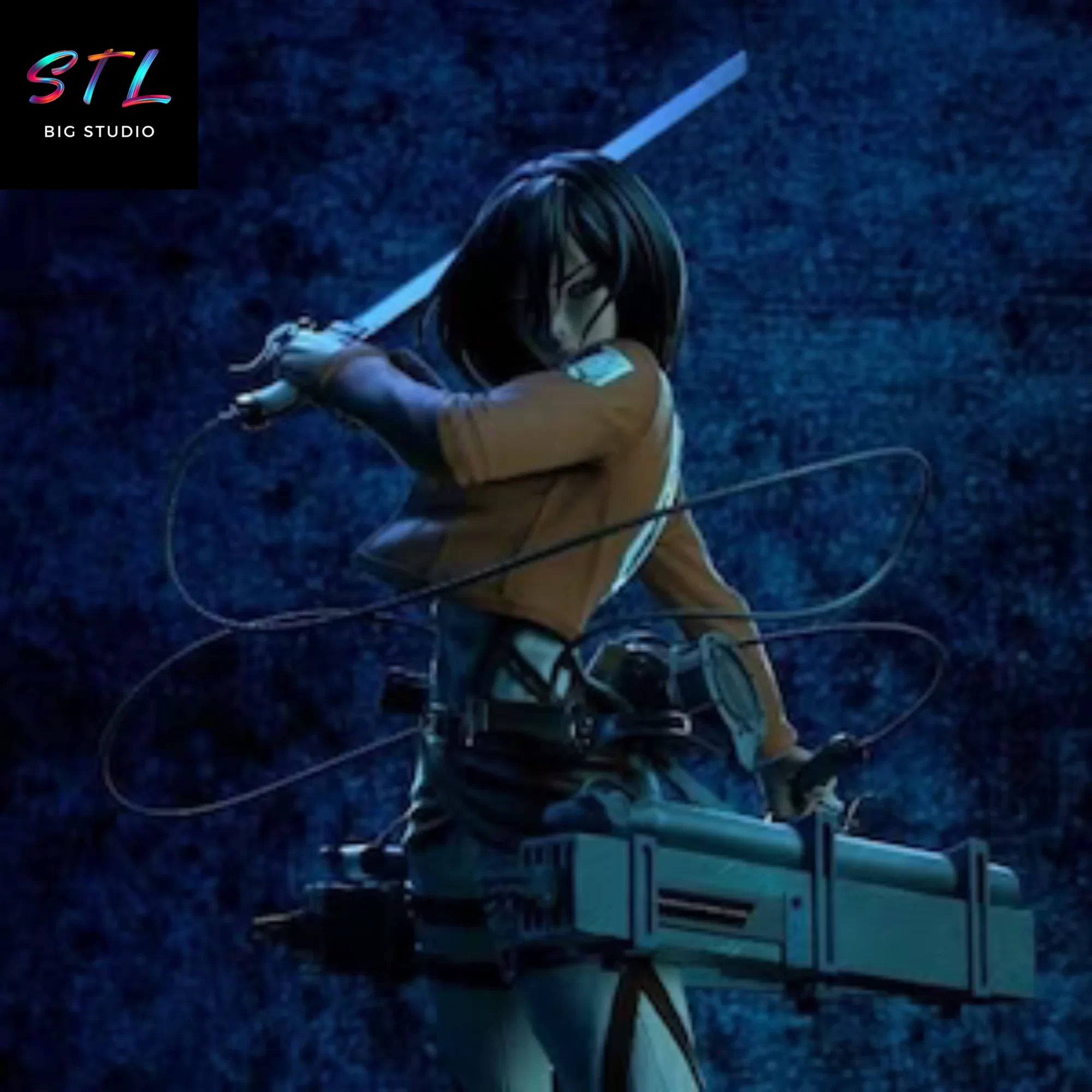 stl mikasa ackerman 3d print stl mikasa ackerman 3d print