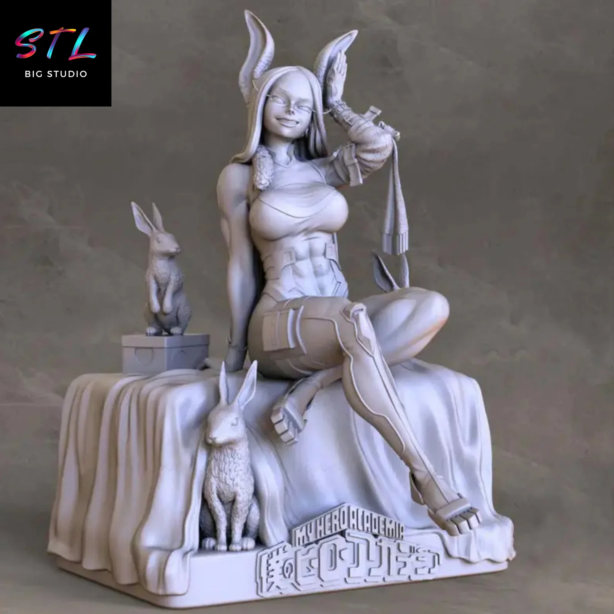 stl mirko rumi usagiyama impresion 3d figura my hero academia stl mirko rumi usagiyama impresion 3d figura my hero academia