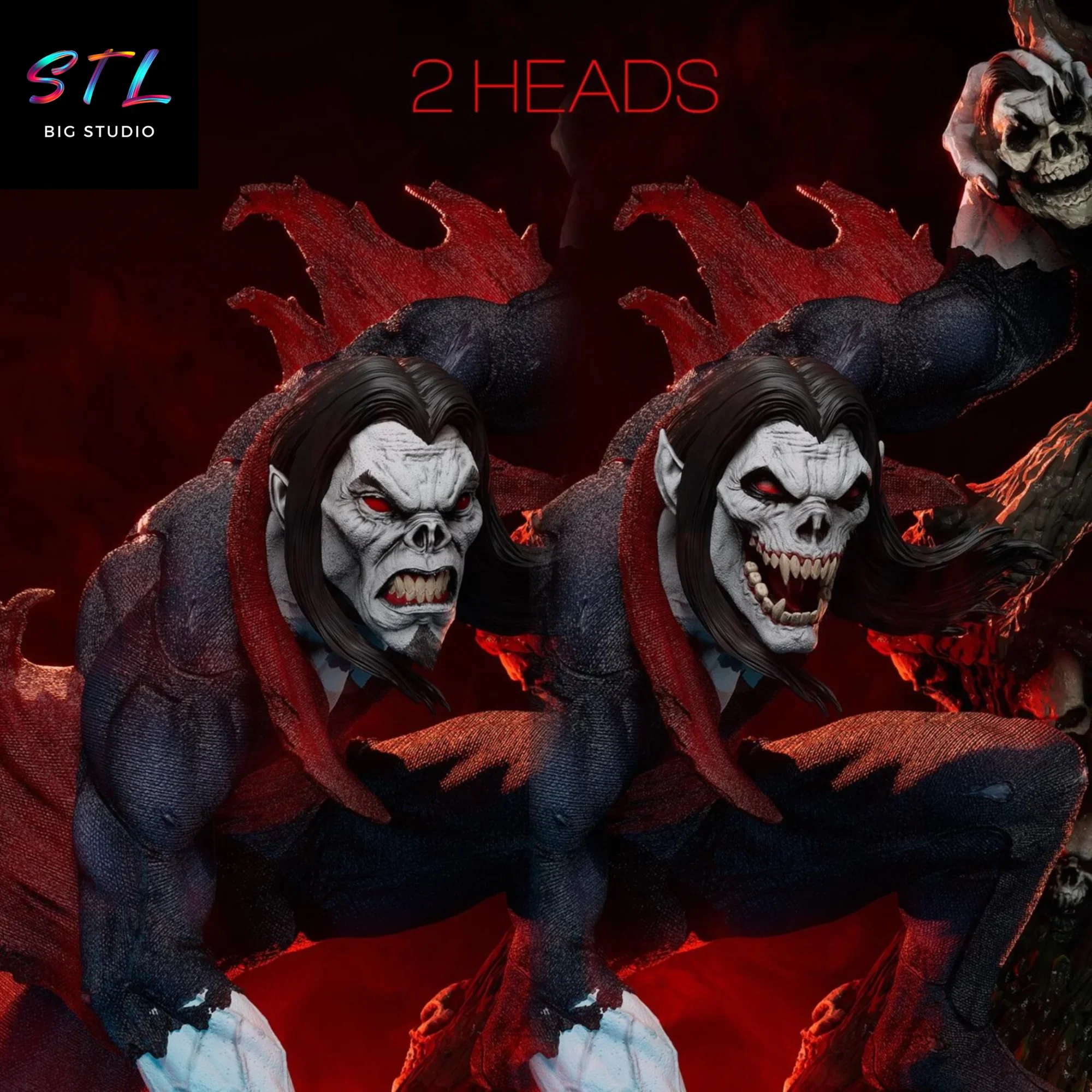 stl morbius marvel figura para imprimir en 3d stl morbius marvel figura para imprimir en 3d