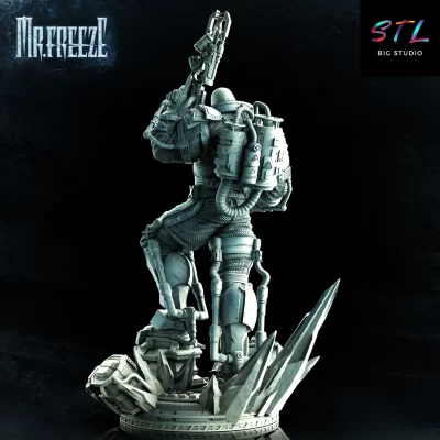 stl mr freeze dc comics imprimir 3d