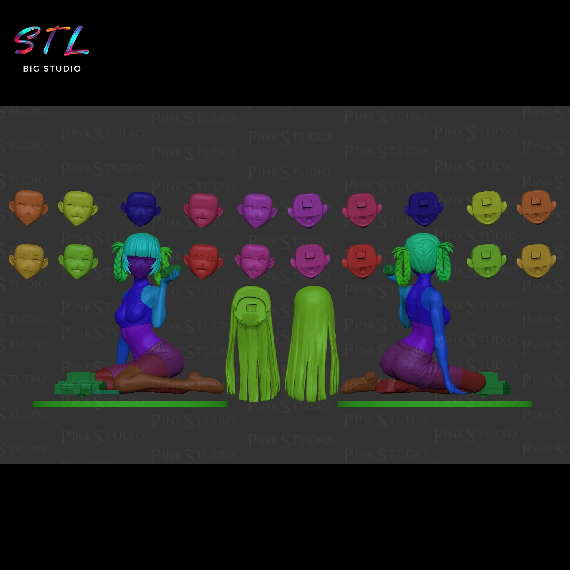 stl nazuna nanakusa impresion 3d diorama call of the night stl nazuna nanakusa impresion 3d diorama call of the night