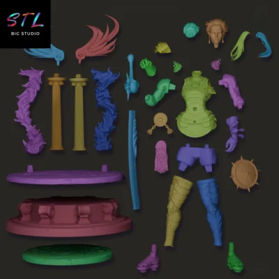 stl nemesis hades para impresion 3d
