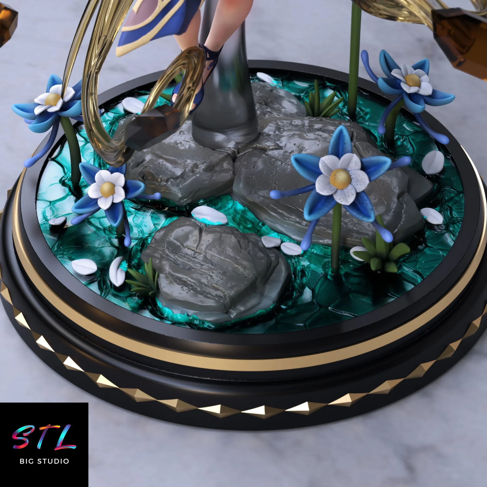 stl ningguang genshin impact impresion 3d stl ningguang genshin impact impresion 3d