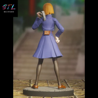stl nobara kugisaki figura jujutsu kaisen impresion 3d