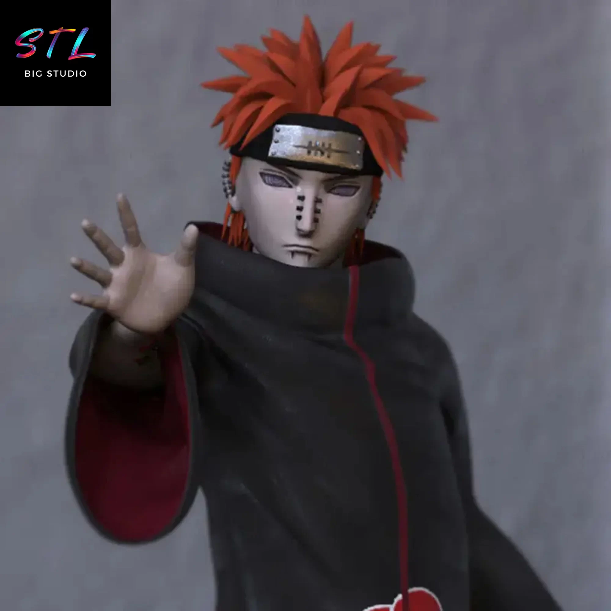 stl pain naruto imprimir 3d akatsuki stl pain naruto imprimir 3d akatsuki