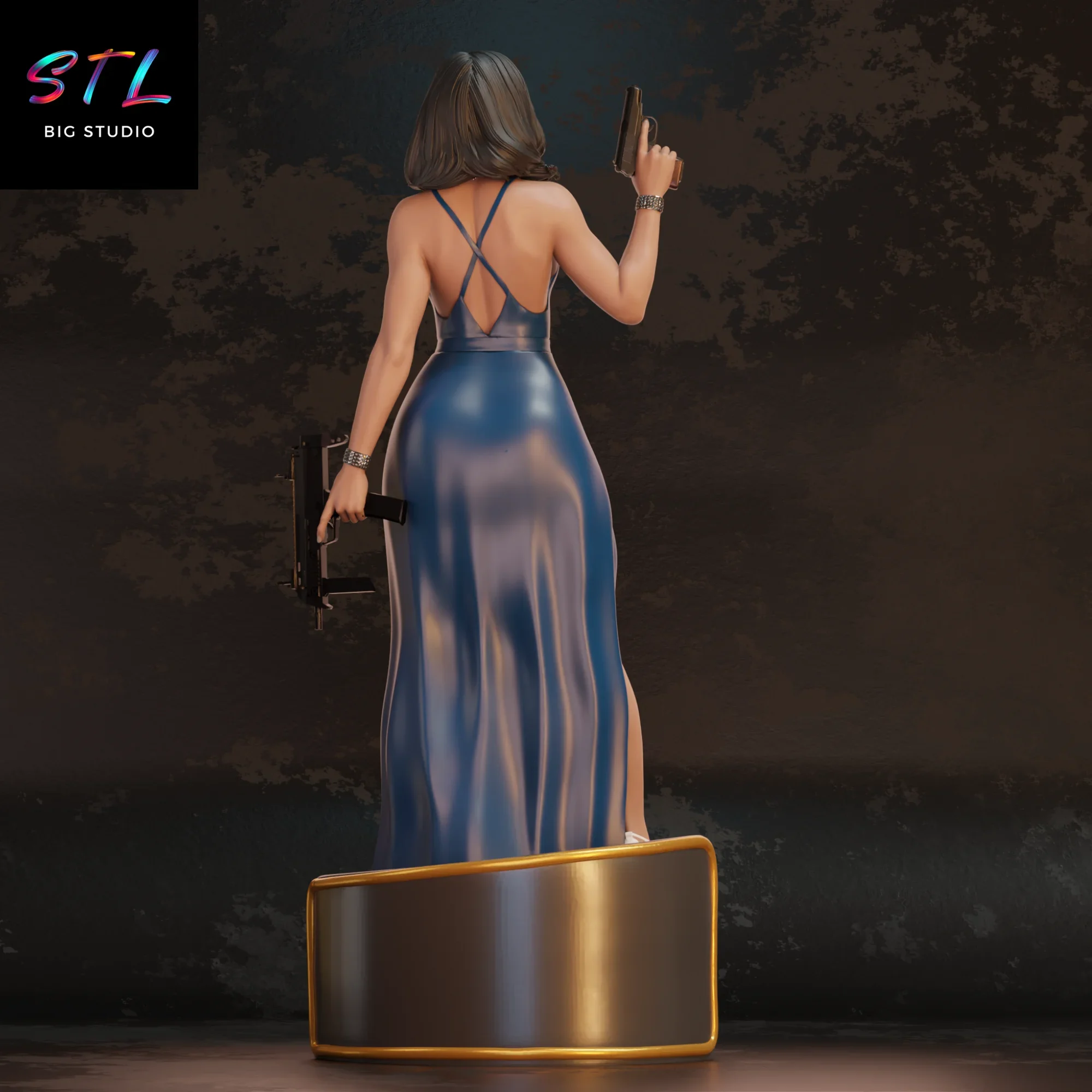 stl paloma 007 impresion 3d ana de armas bond girl stl paloma 007 impresion 3d ana de armas bond girl