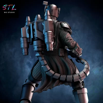 stl paz vizsla imprimir 3d star wars