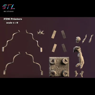stl pelicula el quinto elemento impresion 3d