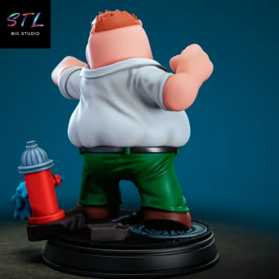 stl peter griffin figura padre de familia impresion 3d