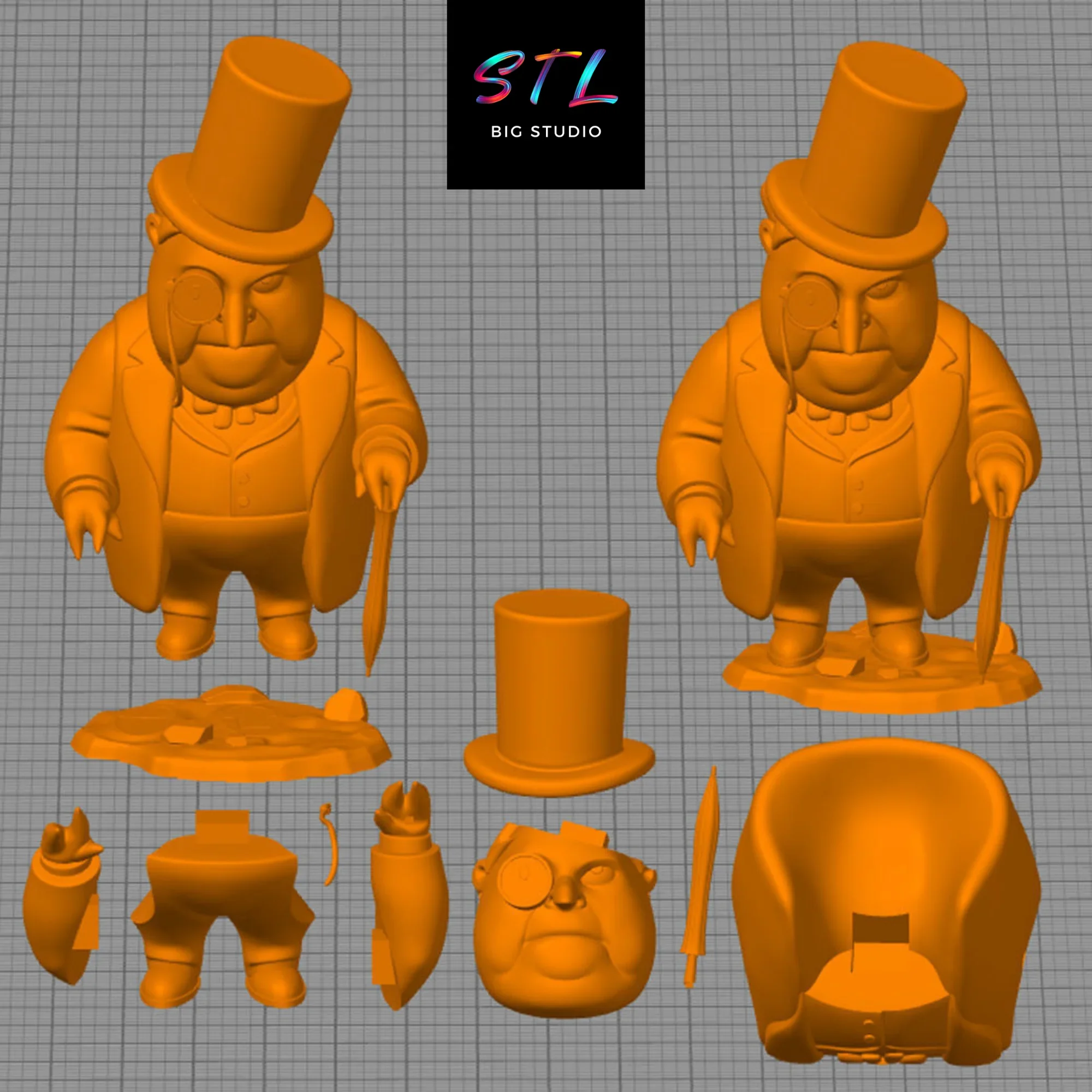 stl pinguino chibi kawaii impresion 3d batman stl pinguino chibi kawaii impresion 3d batman