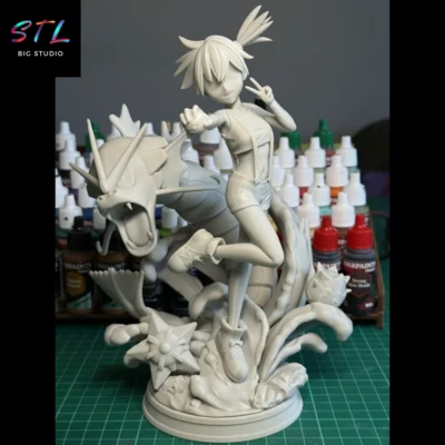 stl pokemon figura misty gyarados togepi starmie impresion 3d