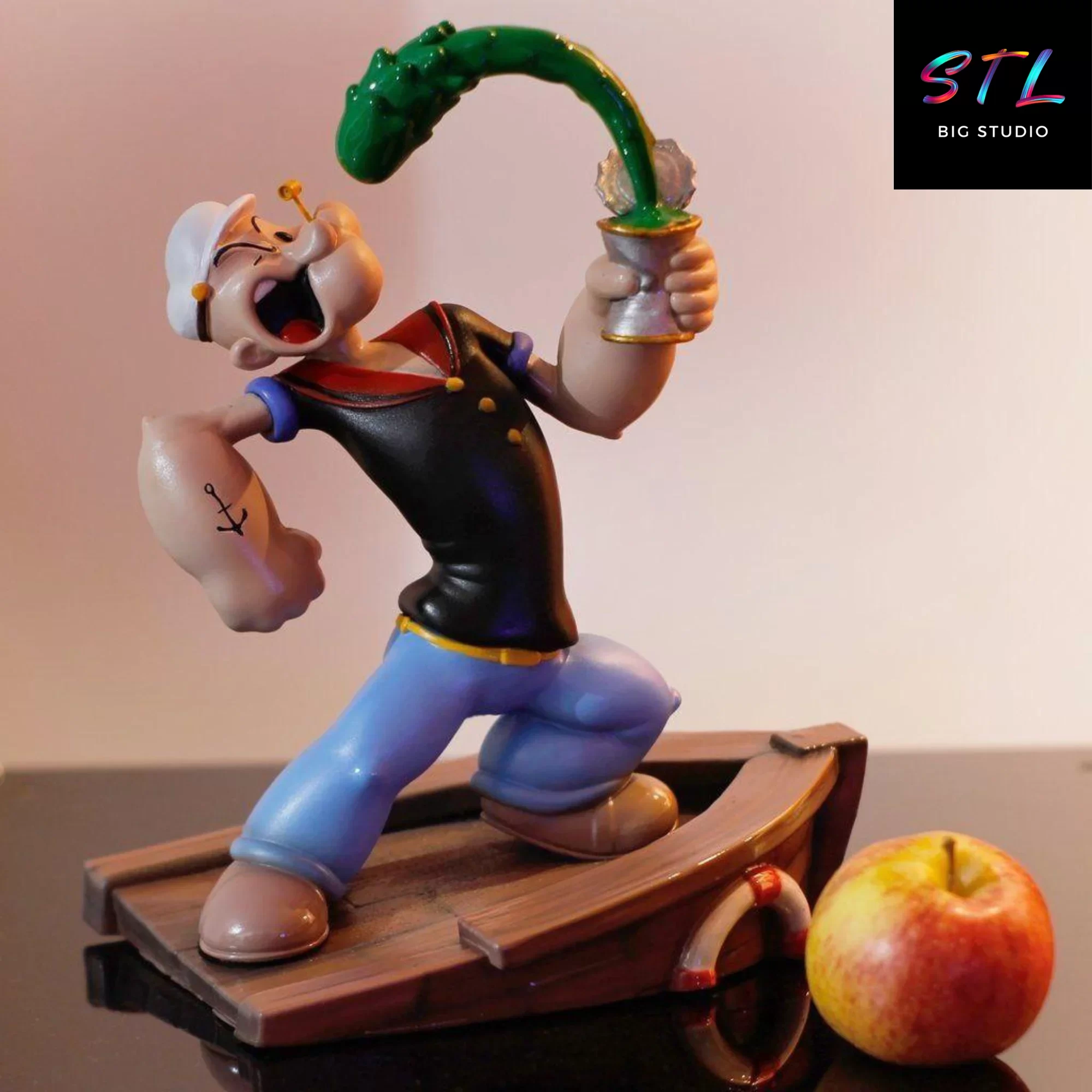 stl popeye diorama impresion 3d cartoon stl popeye diorama impresion 3d cartoon