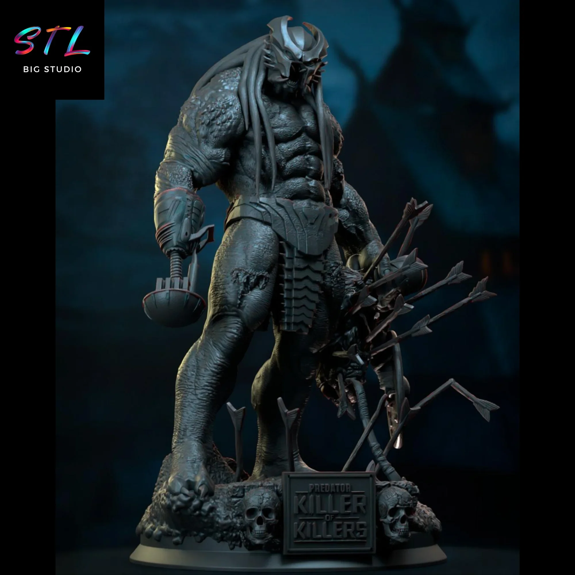 stl predator killer of killers para imprimir en 3d stl predator killer of killers para imprimir en 3d