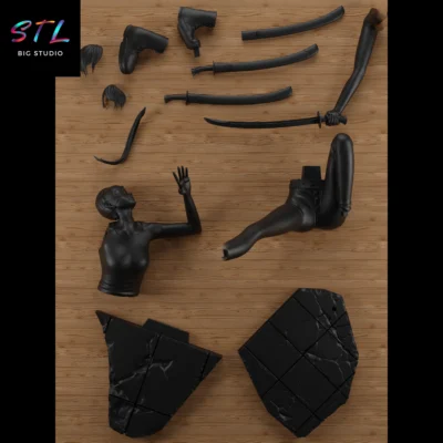 stl quanxi chainsaw man para impresion 3d