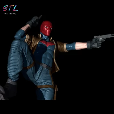 stl red hood diorama batman