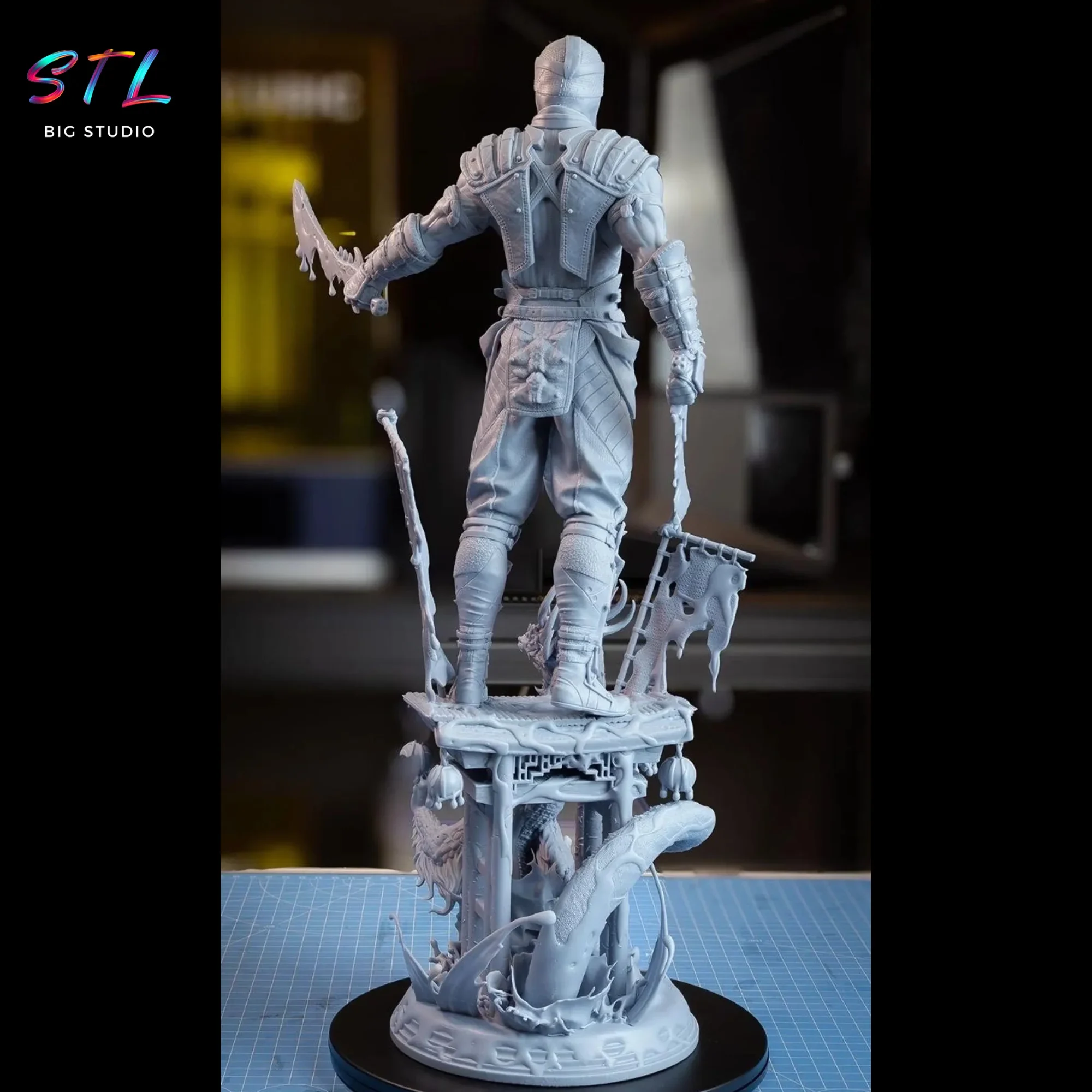 stl reptile mortal kombat impresion 3d stl reptile mortal kombat impresion 3d
