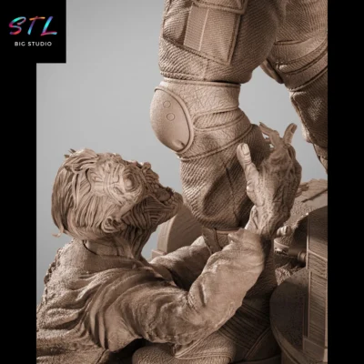stl resident evil diorama para impresion 3d