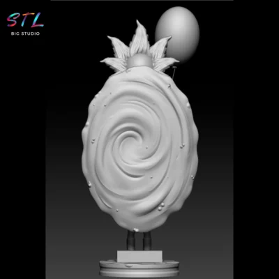 stl rick y morty estilo it impresion 3d