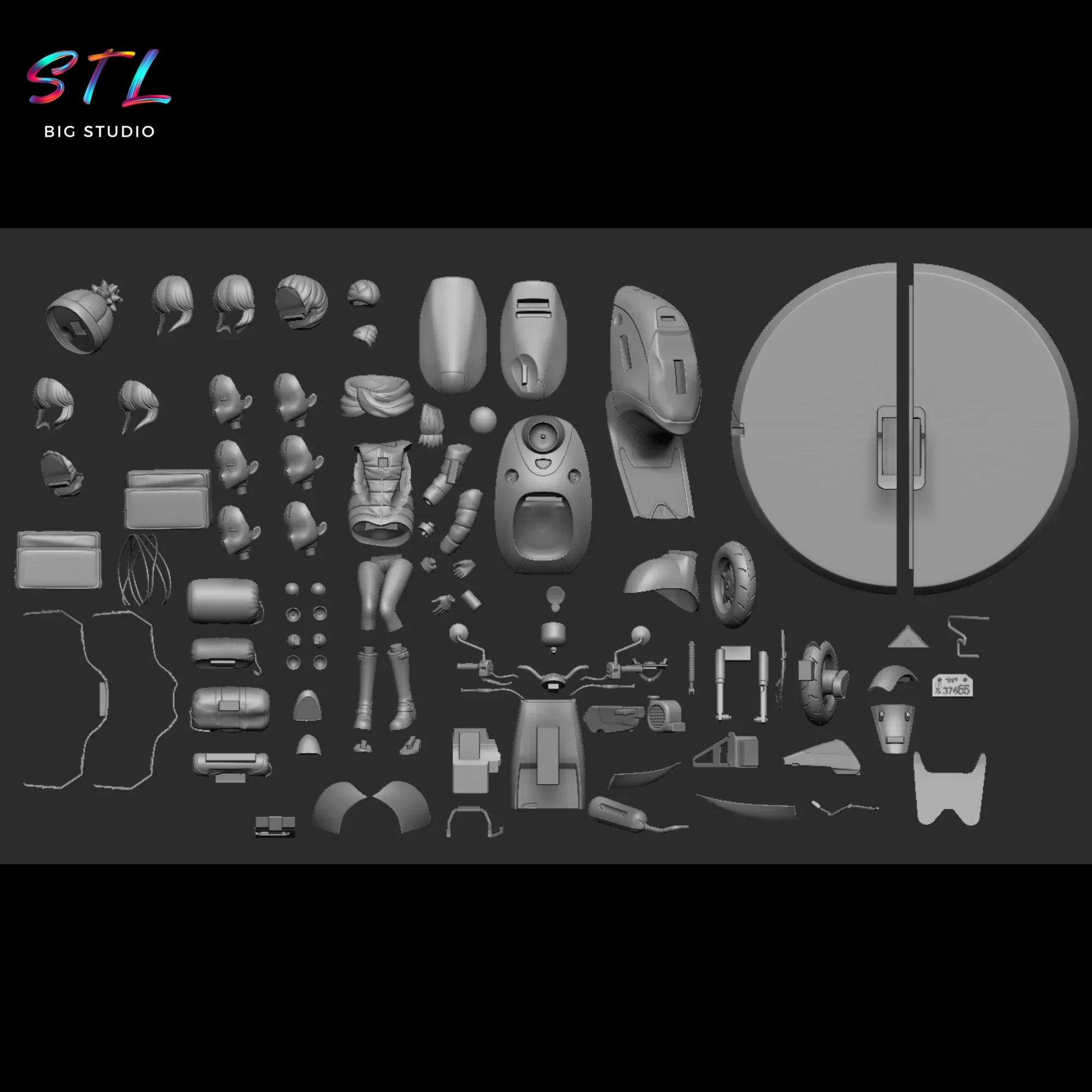 stl rin shima figura yuru camp impresion 3d stl rin shima figura yuru camp impresion 3d