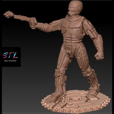 stl robocop para impresion 3d
