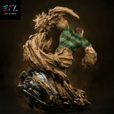 stl sandman spiderman impresion 3d marvel