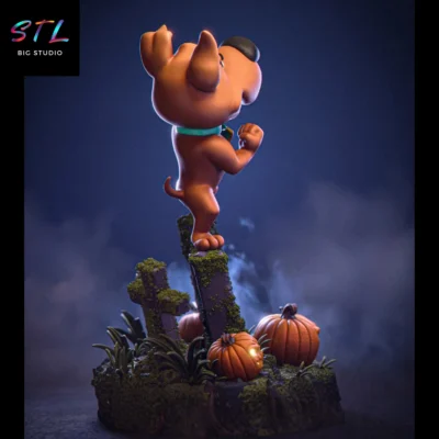 stl scrappy doo para impresion 3d figura scooby doo