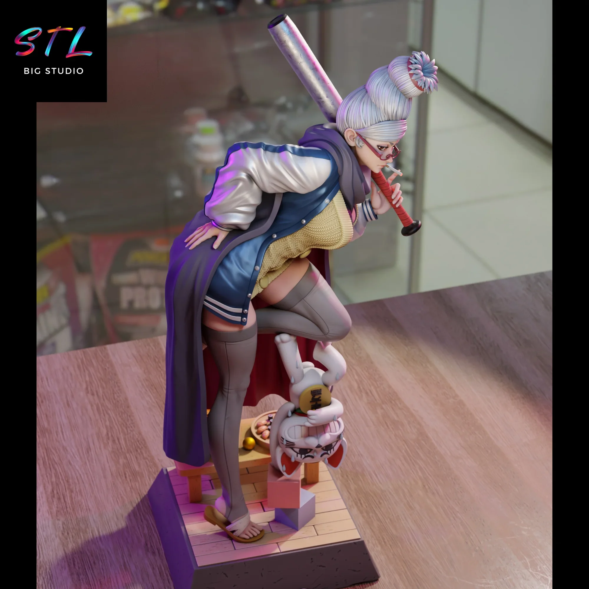 stl seiko ayase impresion 3d figura dandadan stl seiko ayase impresion 3d figura dandadan