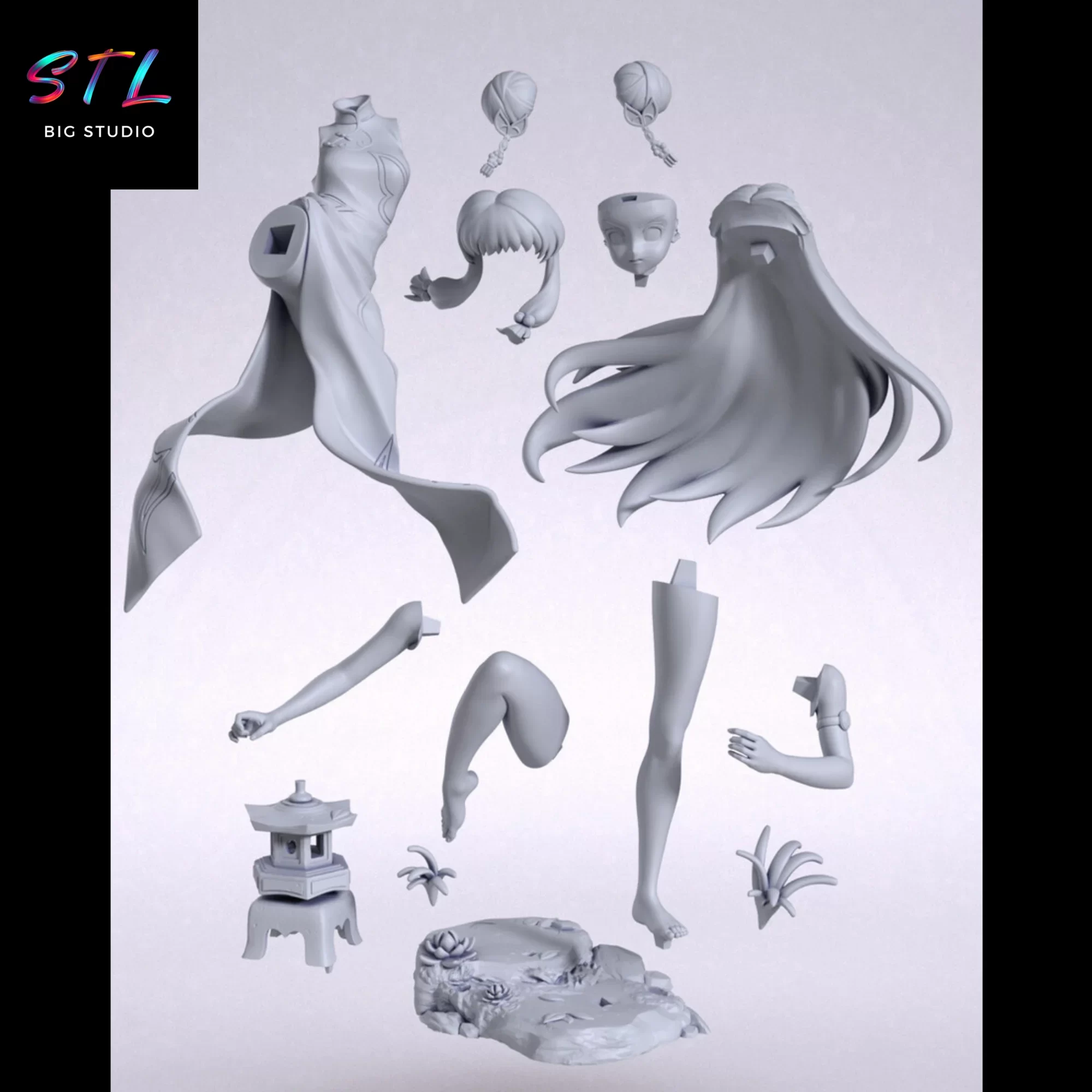 stl shampoo ranma imprimir 3d figura stl shampoo ranma imprimir 3d figura