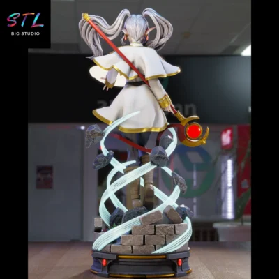 stl sousou no frieren figura imrpesion 3d diorama anime