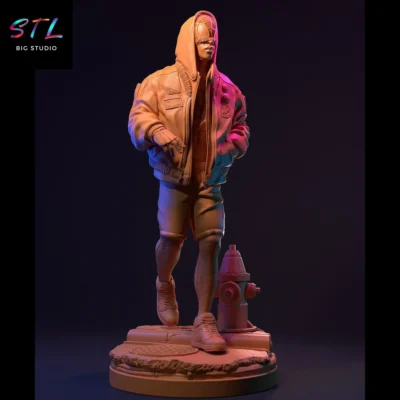 stl spiderman miles morales impresion 3d