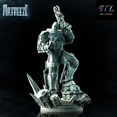 stl sr frio dc mr freeze impresion 3d