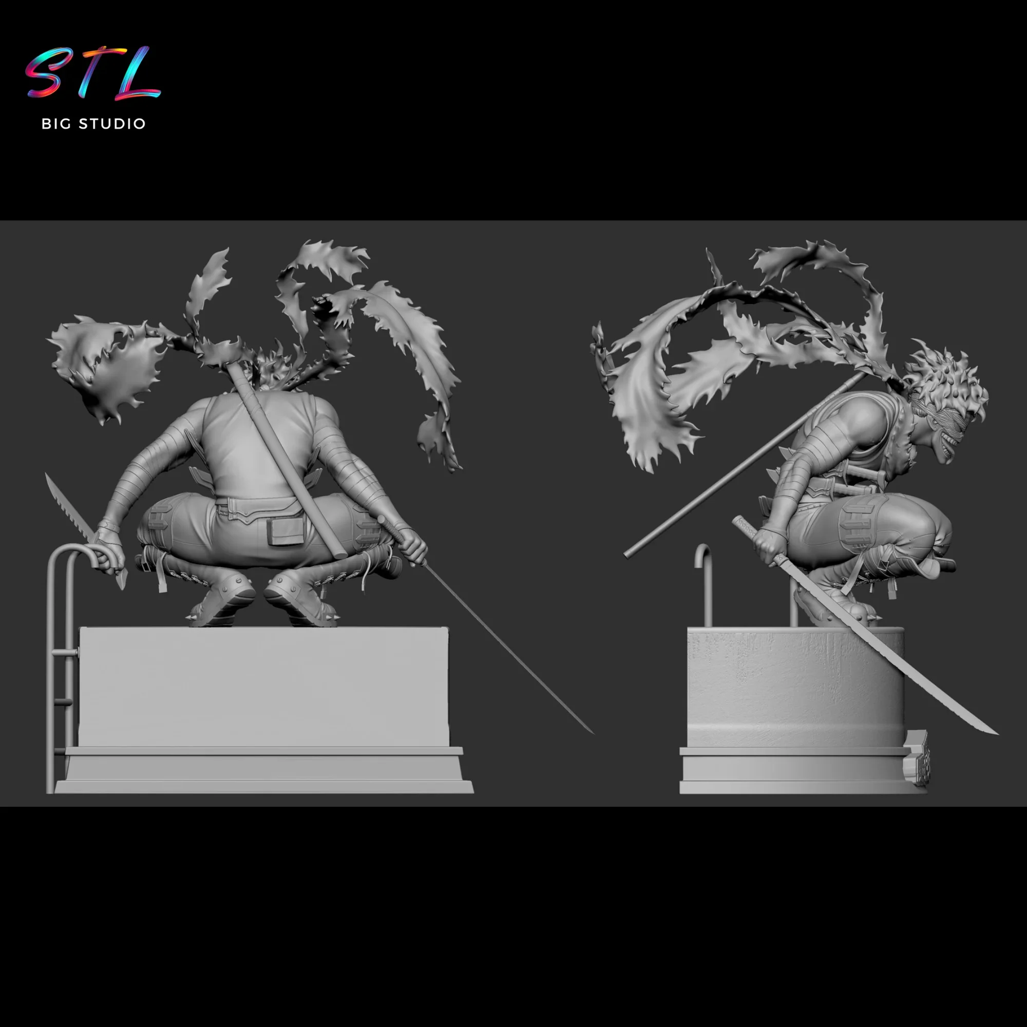 stl stain my hero academia figura impresion 3d stl stain my hero academia figura impresion 3d