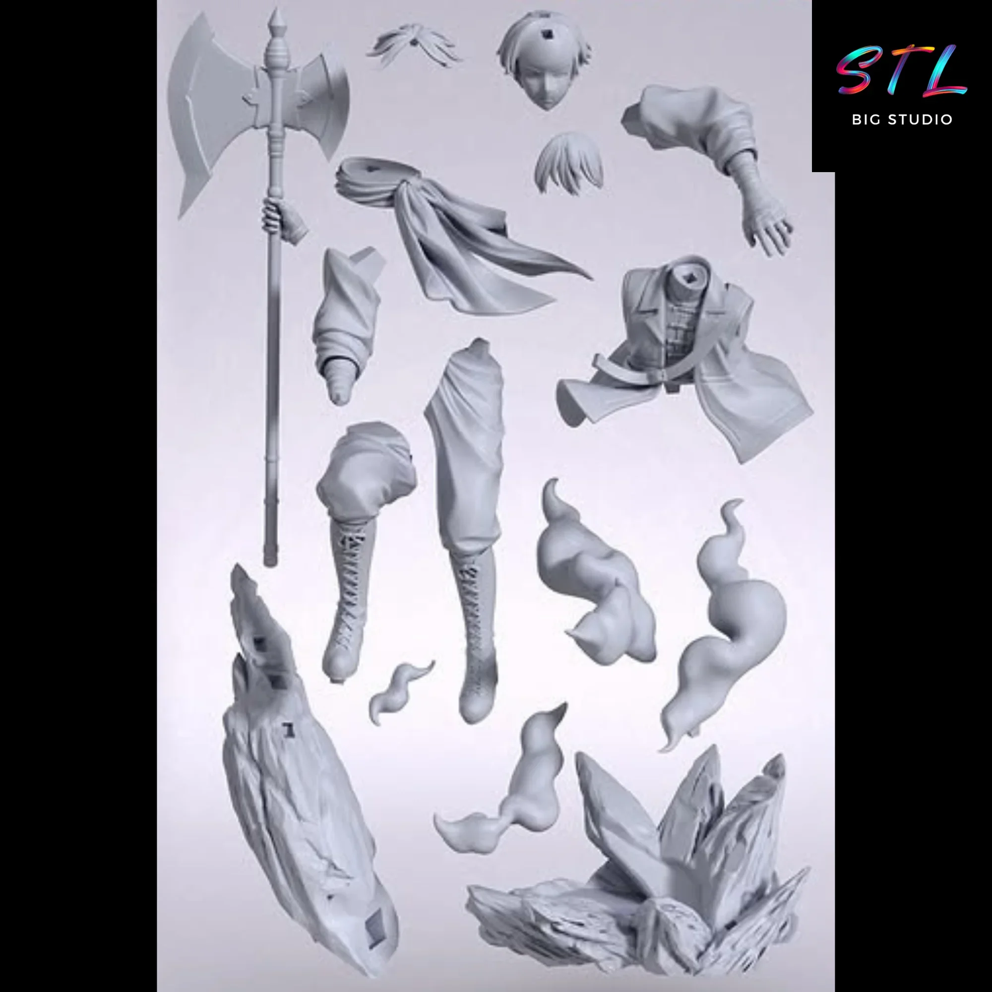 stl stark frieren impresion 3d figura stl stark frieren impresion 3d figura