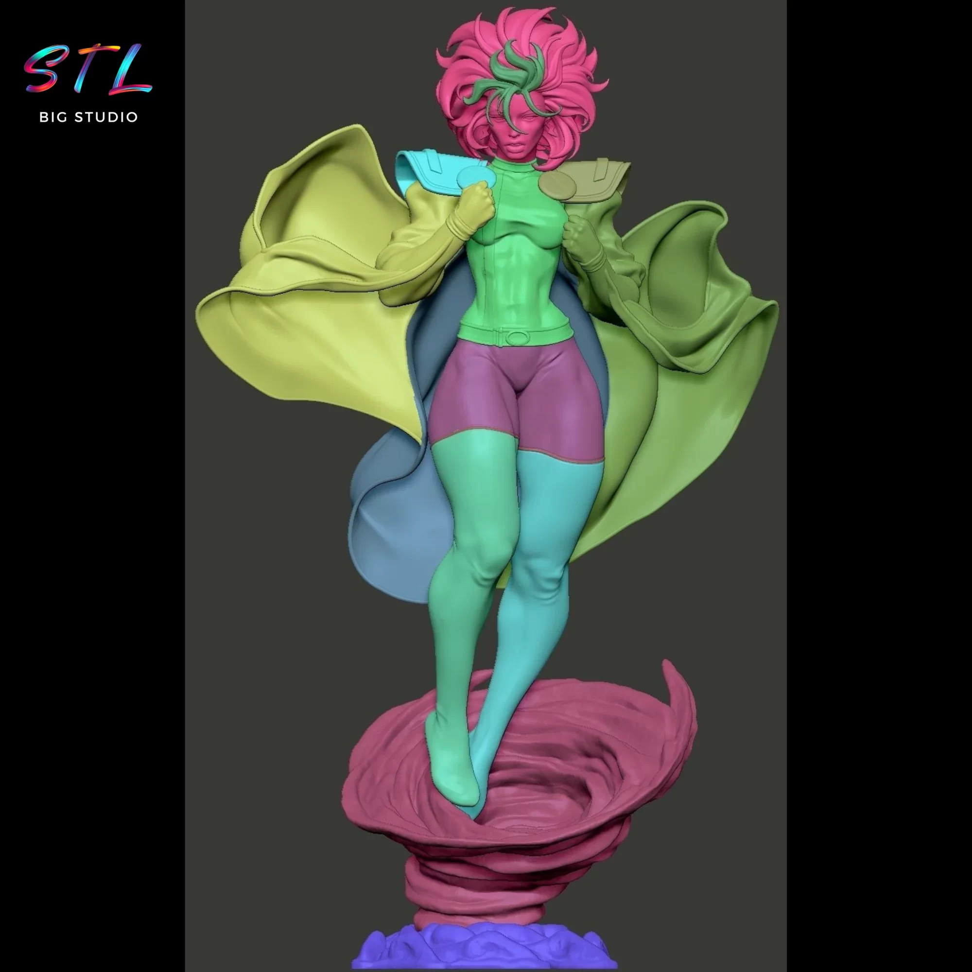 stl storm xmen impresion 3d marvel stl storm xmen impresion 3d marvel