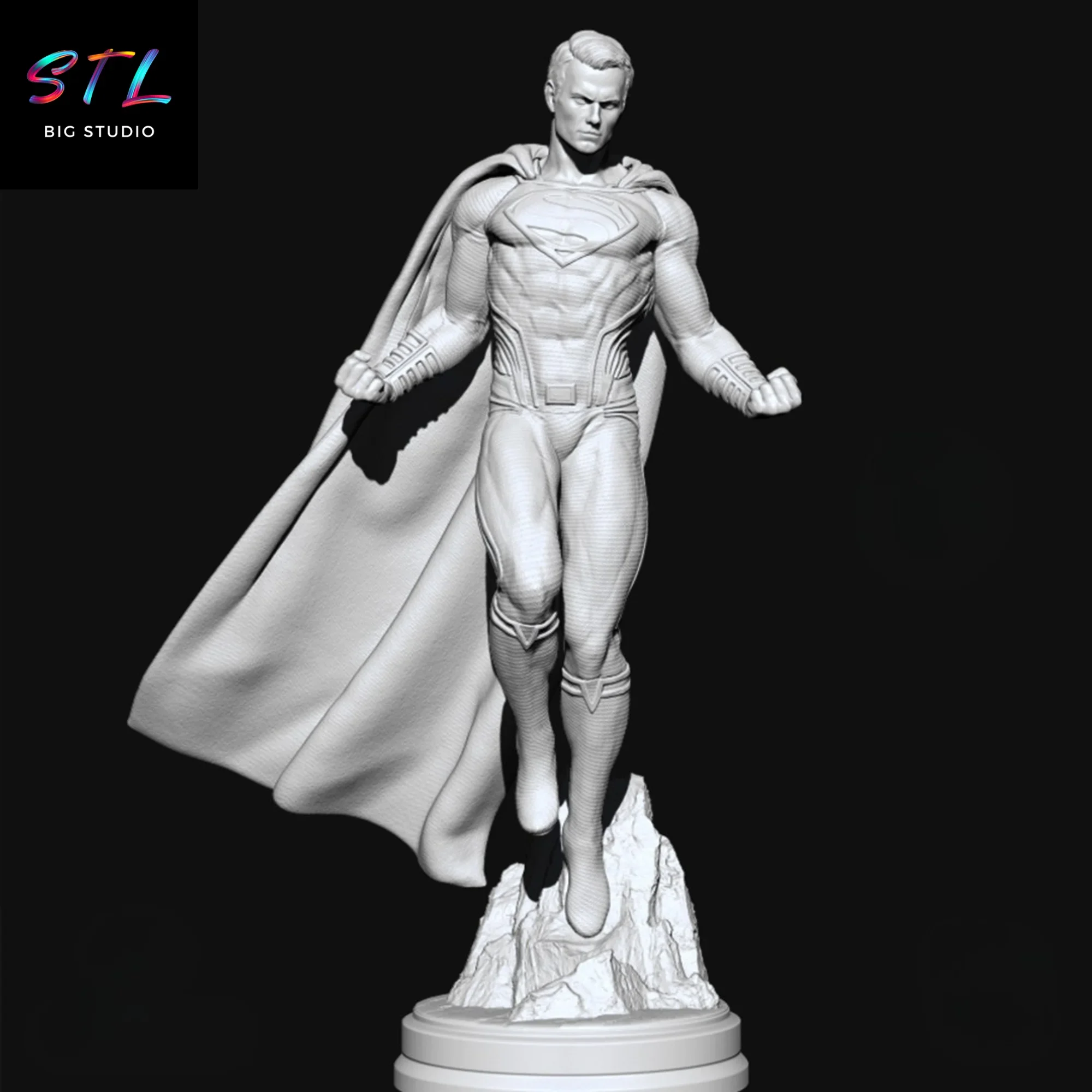 stl superman henry cavill para imprimir 3d stl superman henry cavill para imprimir 3d