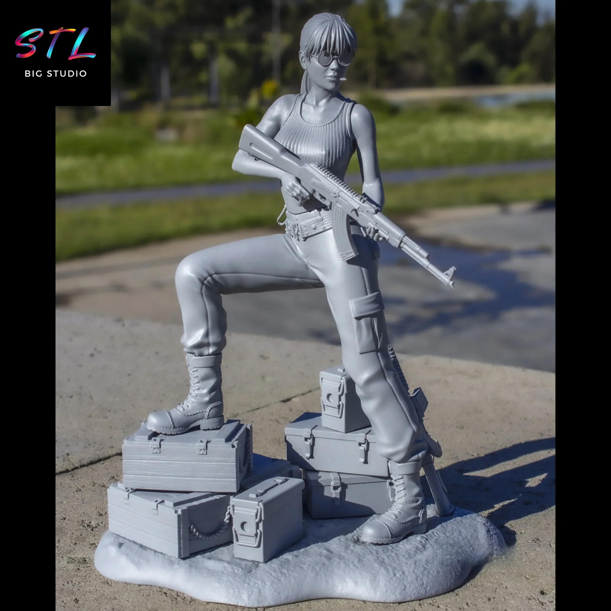 stl terminator sarah connor para impresion 3d stl terminator sarah connor para impresion 3d
