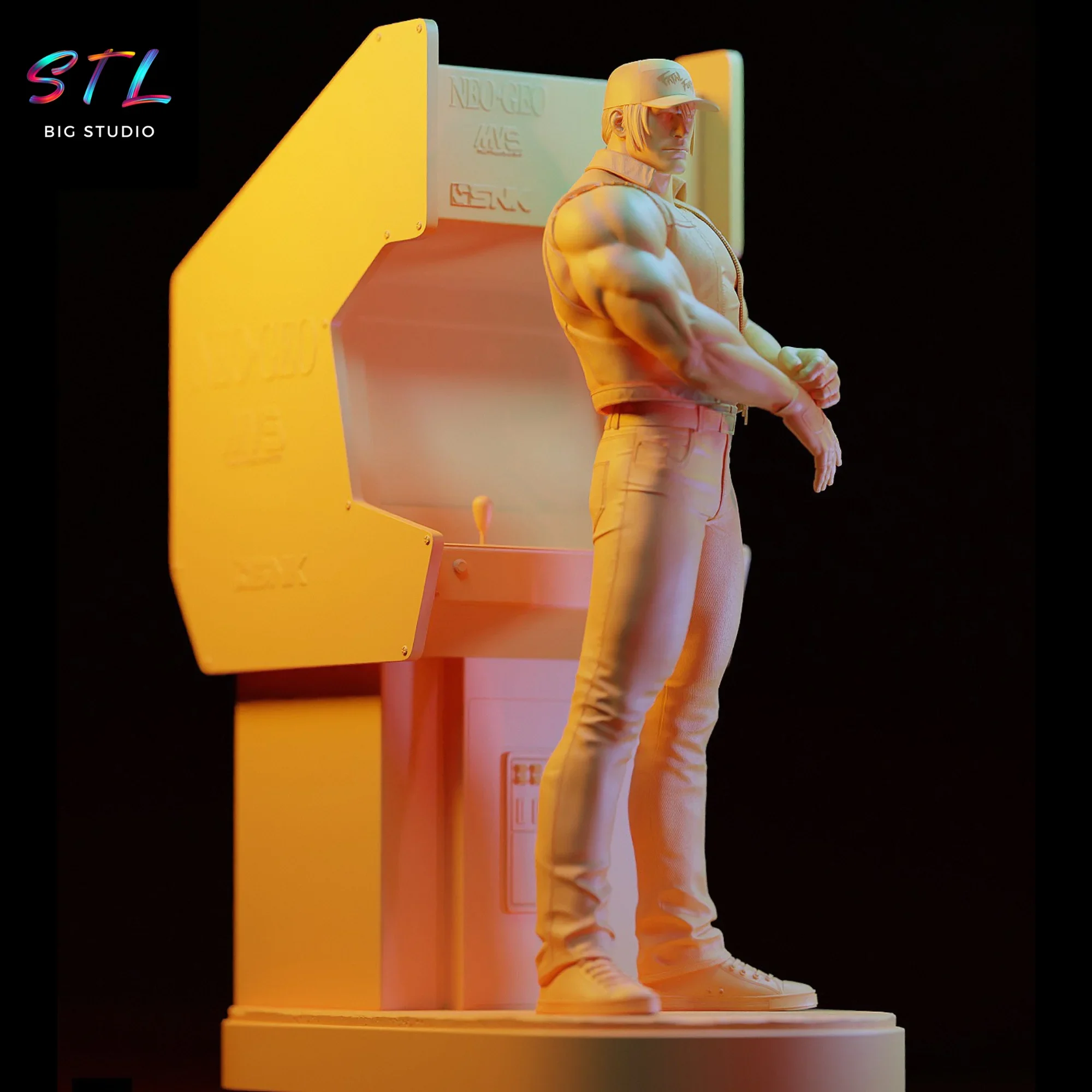 stl terry bogard fatal fury figura impresion 3d stl terry bogard fatal fury figura impresion 3d