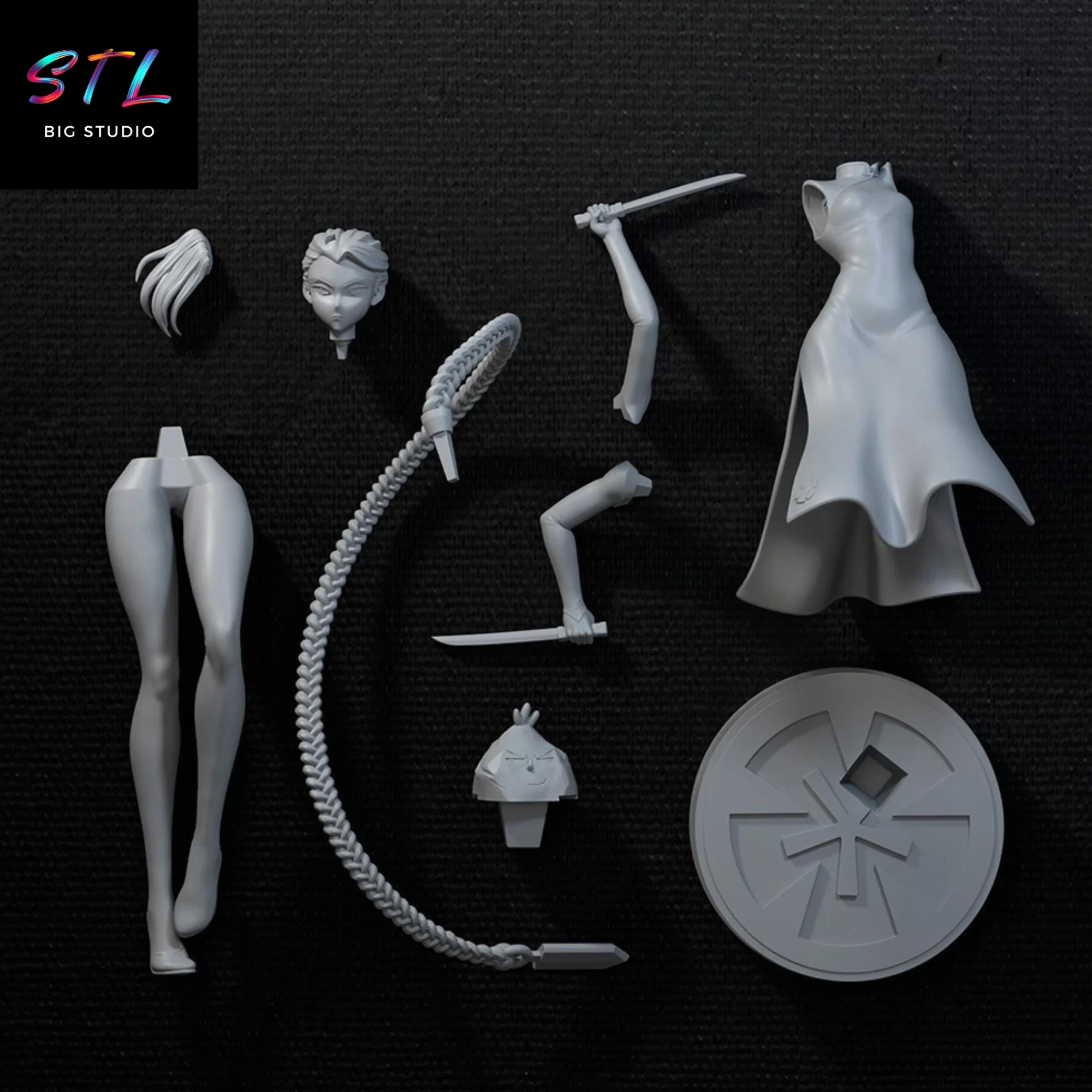stl thirteen scissor seven figura impresion 3d stl thirteen scissor seven figura impresion 3d