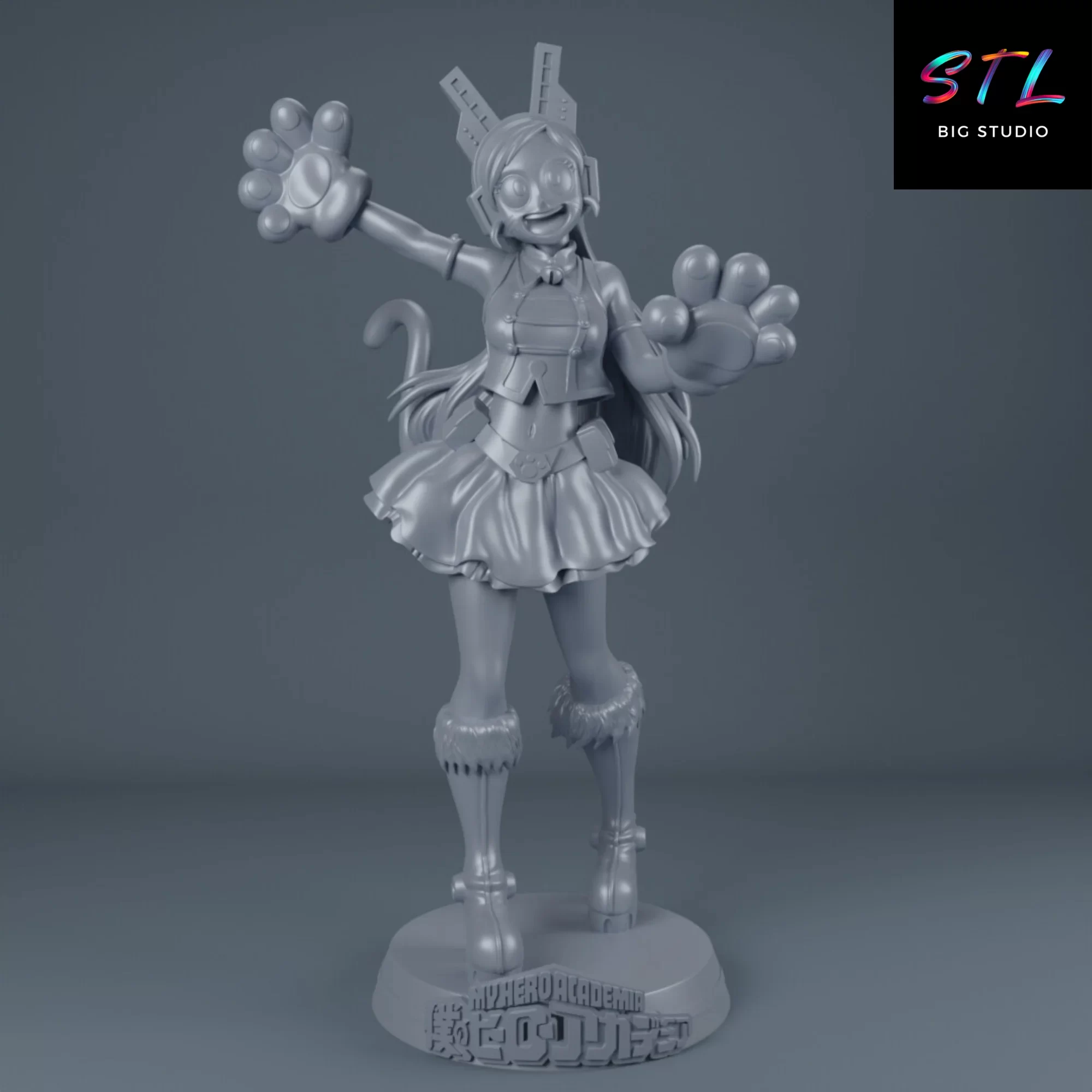 stl tomoko shiretoko imprimimr 3d my hero academia stl tomoko shiretoko imprimimr 3d my hero academia