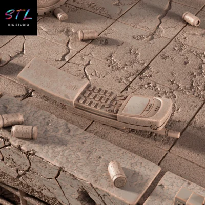 stl trinity matrix impresion 3d diorama