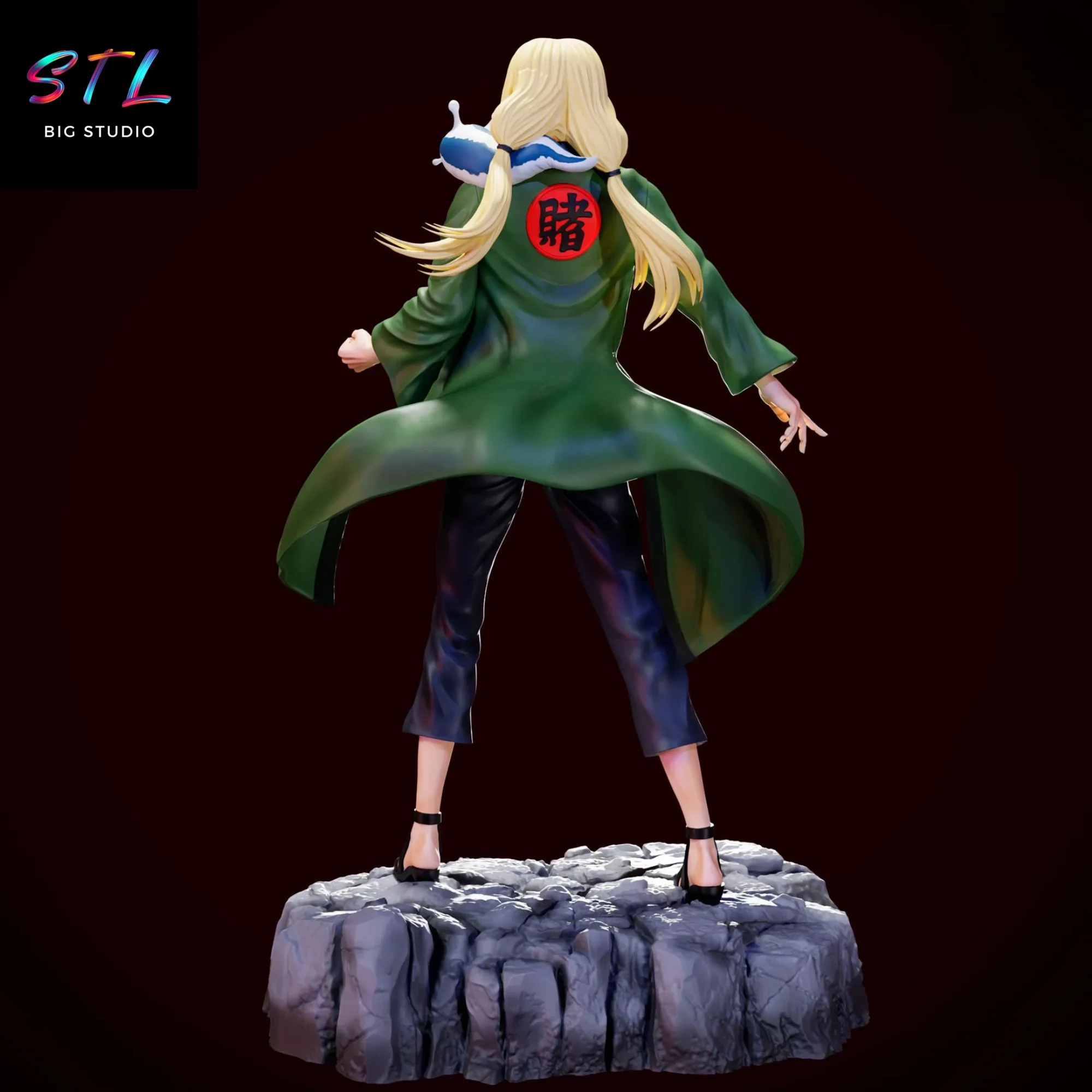 stl tsunade y katsuyu impresion 3d naruto shippuden stl tsunade y katsuyu impresion 3d naruto shippuden