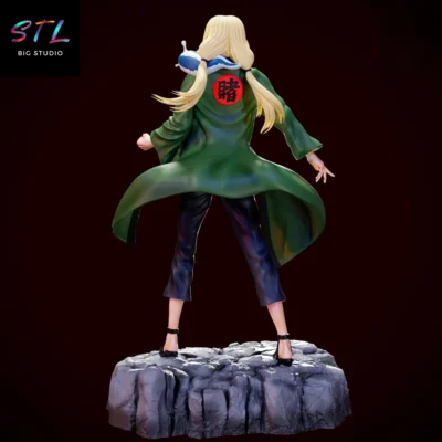 stl tsunade y katsuyu impresion 3d naruto shippuden
