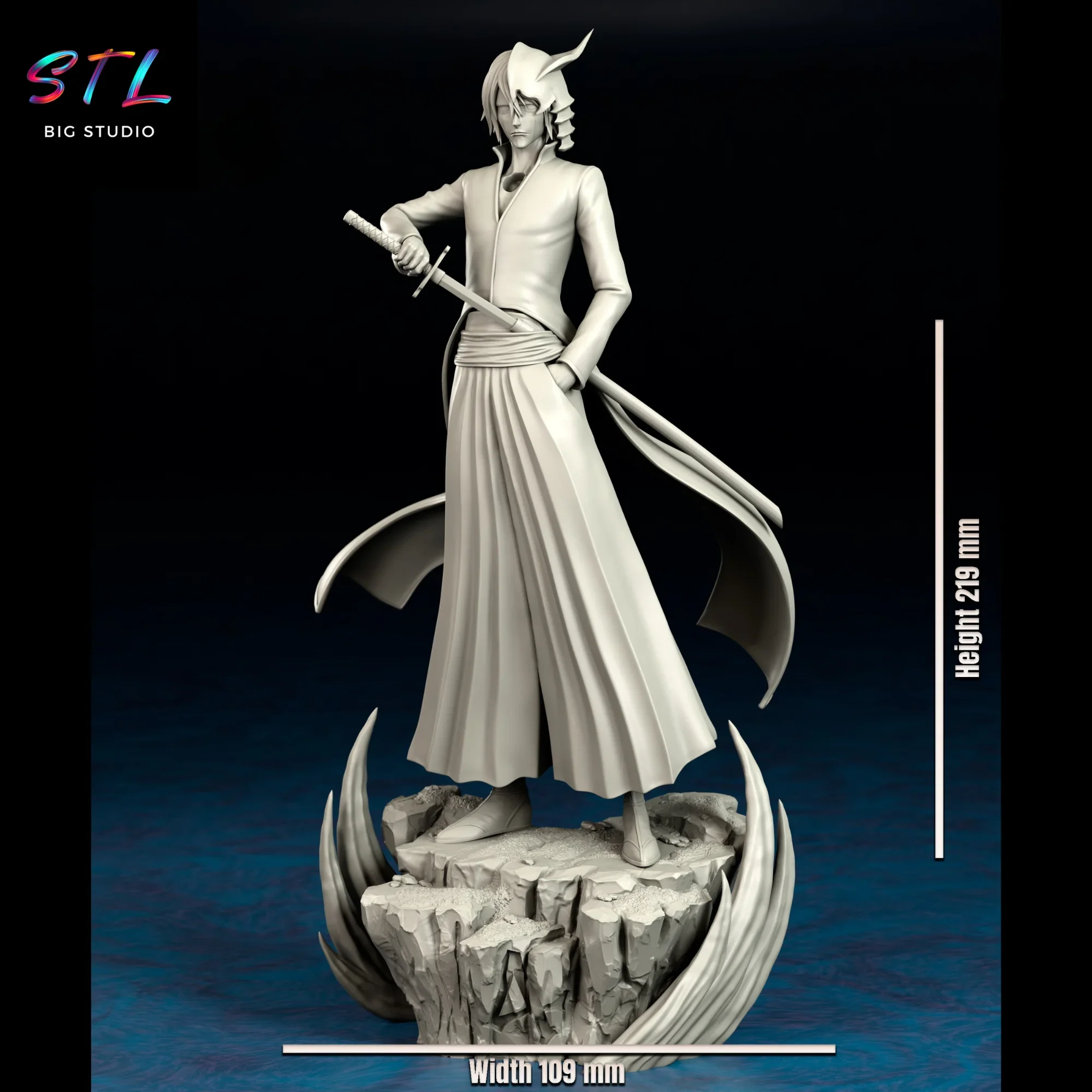 stl ulquiorra cifer diorama bleach impresion 3d stl ulquiorra cifer diorama bleach impresion 3d