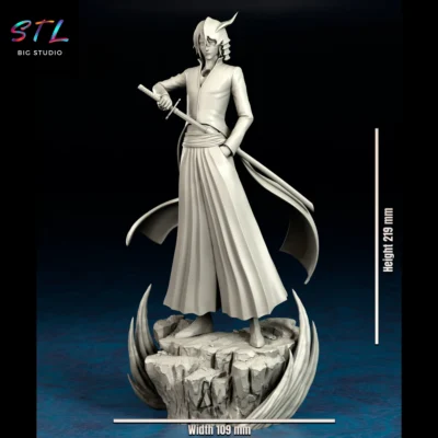 stl ulquiorra cifer diorama bleach impresion 3d