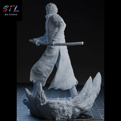 stl vergil devil may cry para imprimir en 3d