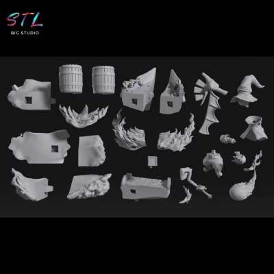 stl vivi diorama final fantasy 9