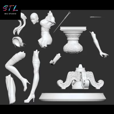 stl yor forger imprimir 3d spy x family